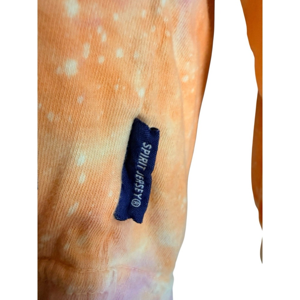 Walt Disney World Spirit Jersey M Tie Dye Orange Pink Galaxy Sweatshirt Mickey - Picture 6 of 10